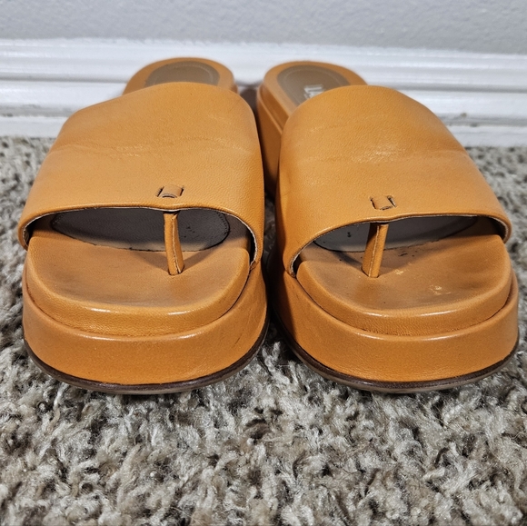 Labucq Solar Slide Sandals Marigold Size 40 - Picture 3 of 12
